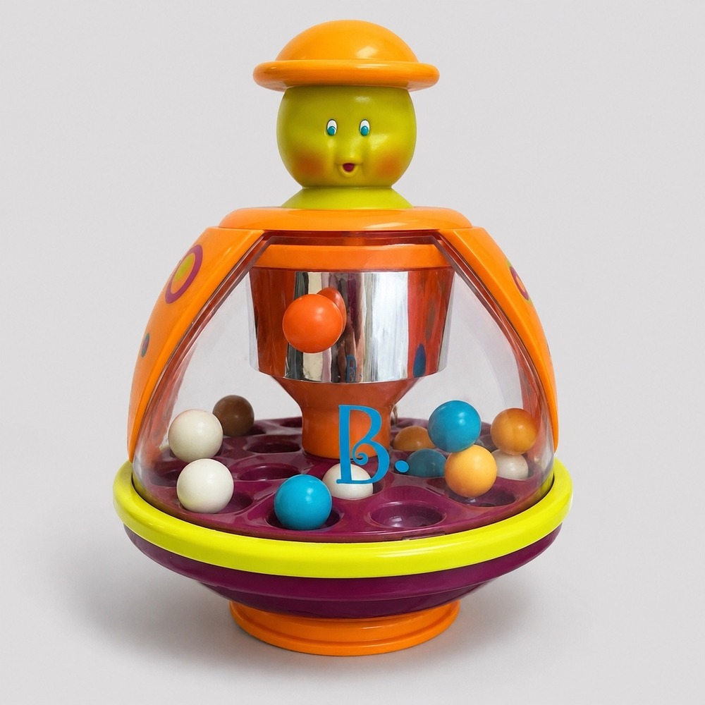 B. Toys Spin Rattle and Roll Popping Toy Push and Spin Caterpillar Character